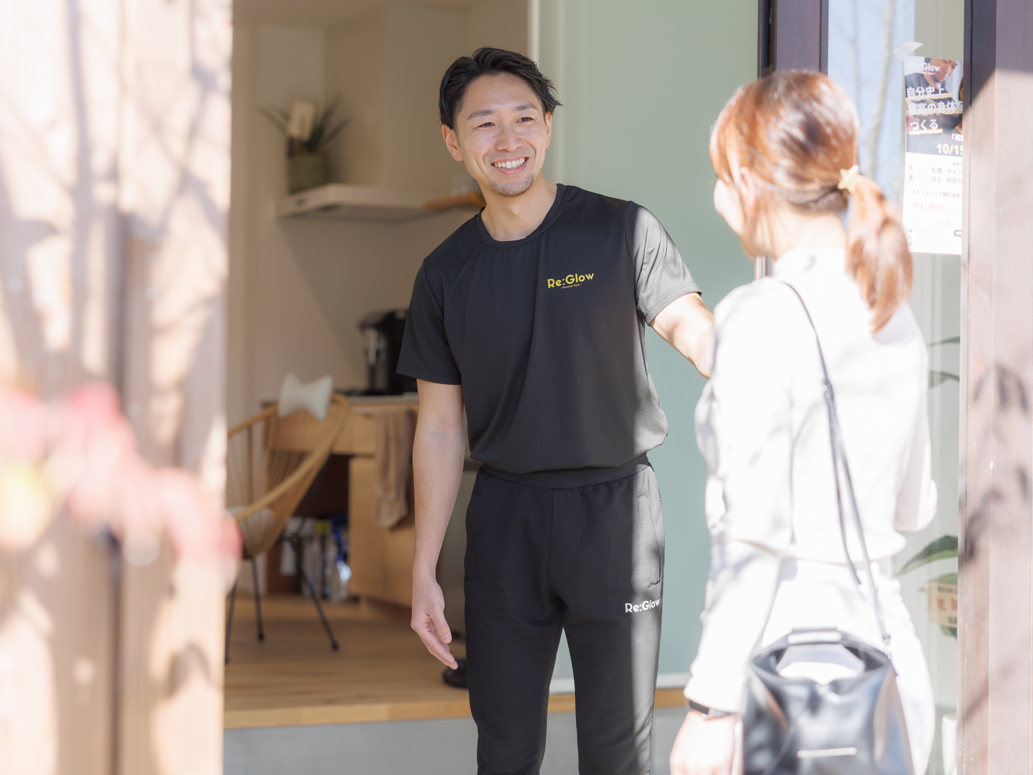 Re:Glow パーソナルジム カウンセリング風景